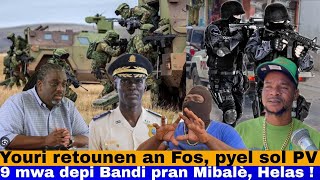 Download Lagu 9 mwa depi Mibalè ak Sodo tonbe anba Men Bandi, Youri Latortue fè pye sol, Youri al bay Manje PV ! MP3