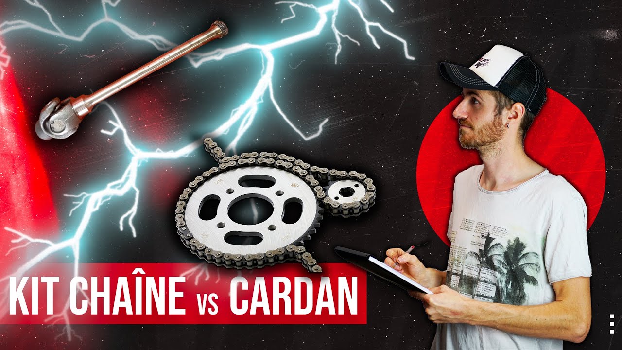 KIT CHAINE ou CARDAN sur ma moto ?