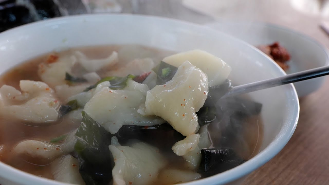 Вкусные корейские суджеби / корейская уличная еда