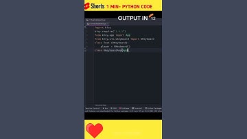 Make Your Own Keyboard With Python | No Error | #Shorts 06 | Code With Harshit