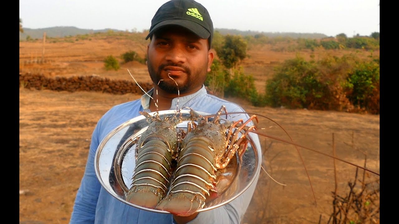 #Indian Desi Masala Stuffed Lobster BBQ | BBQ Lobster on the Grill Reciepe | How to Make street food | STREET FOOD