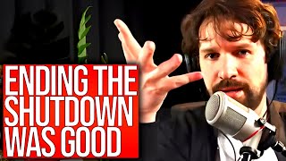 Destiny Debates Dgg On The Government Shutdown