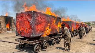Pakistan's INCREDIBLE Method – Recycling Aluminum Metal into Frying Pans -  @TopWorks