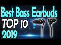 Best Bass Earbuds 2020 [Buying Guide]