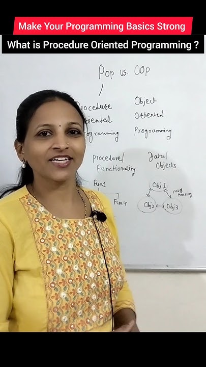 What is Procedure Oriented Programming ? #shorts #youtubeshorts #viral ...