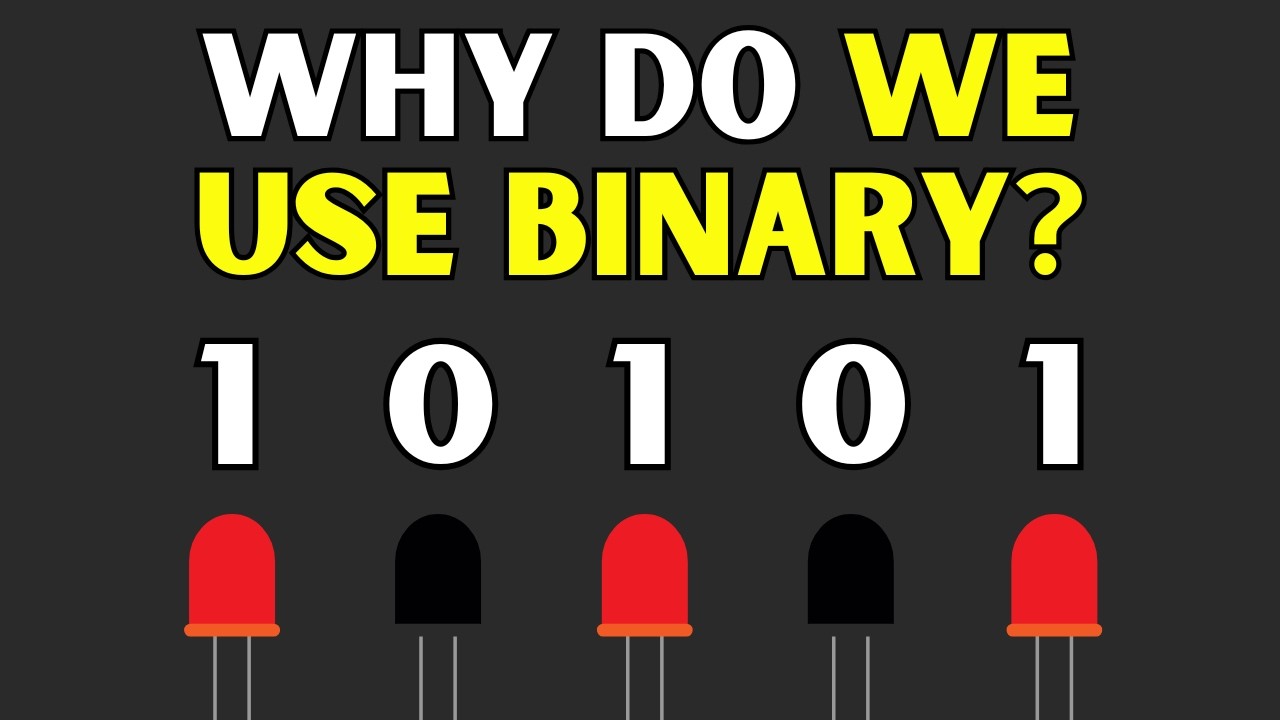 Why do we use Binary (0s and 1s)?