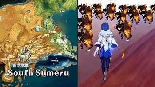 SO THE SOUTH SEA OF SUMERU IS A MONSTER'S NEST? | Genshin Impact