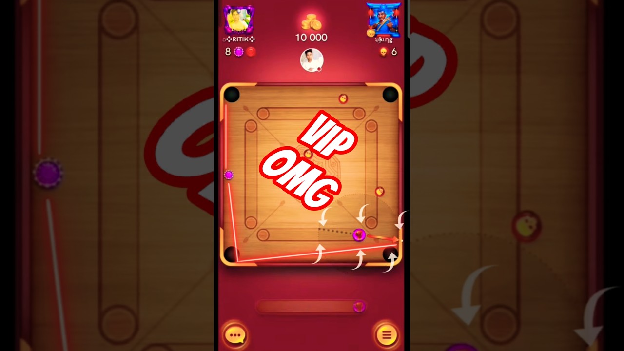 All indirect shots🥰 Carrom pool🔥Funny moment🤭