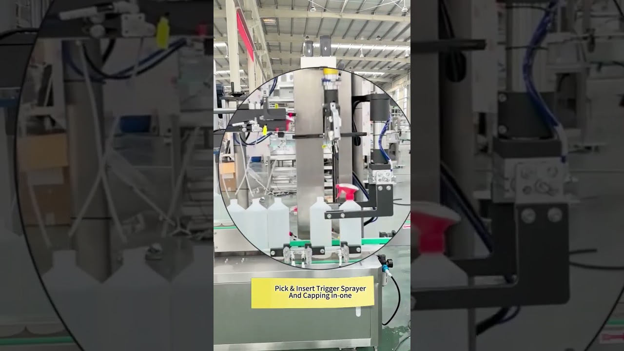 Dishwashing Liquid 8-head Lifting Filling Nozzle Liquid Filling Machine Production Line