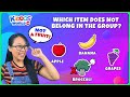 Kiddos World TV: Spot the Odd One Out Quiz