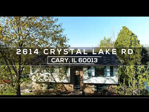2614 Crystal Lake Rd, Cary, IL home video tour
