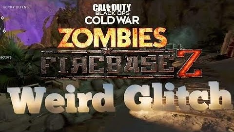 Weird no target mode Glitch | Cold War Zombies  FireBase Z Glitches/Exploits #Short #callofduty #cod