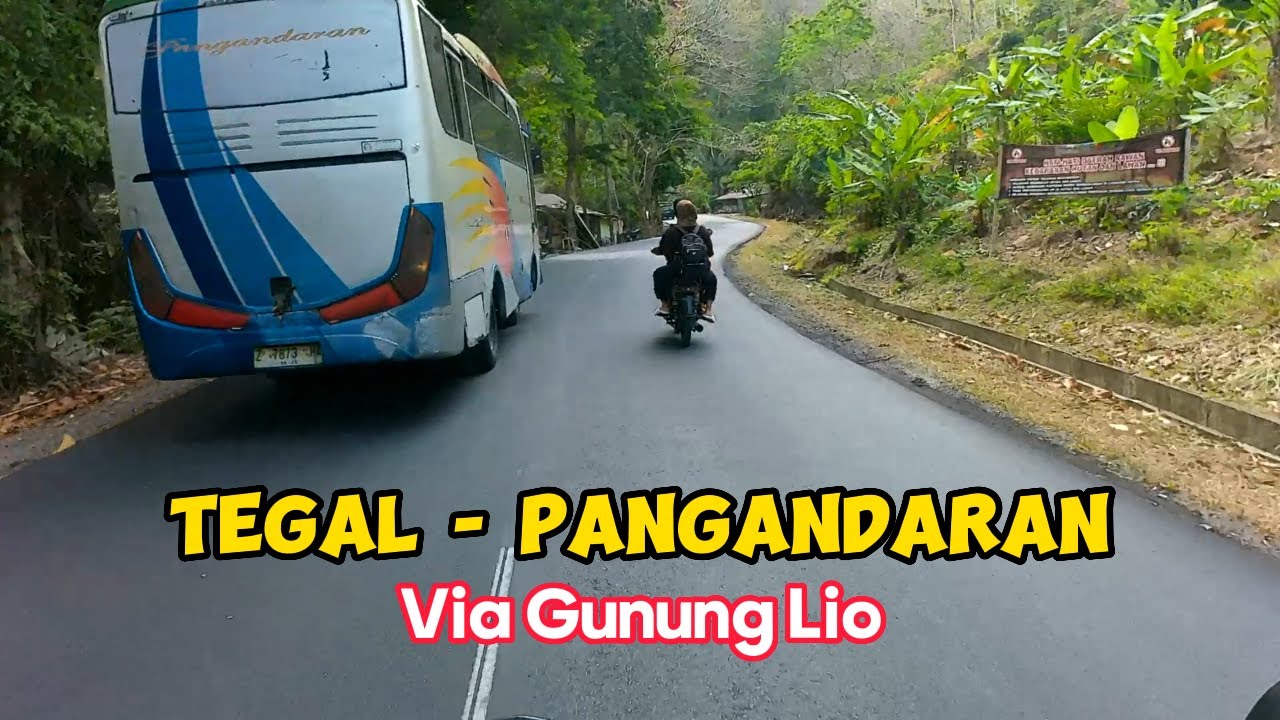 TEGAL - PANGANDARAN lewat jalur ekstrim Gunung Lio , mampir Bendung Manganti Jawa Barat
