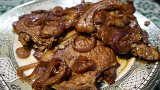 Pork chop steak ala bistek recipe