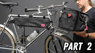Finishing Touches & FIRST RIDE! My Custom Rivendell All-Rounder Clone -Touring Bike Build!