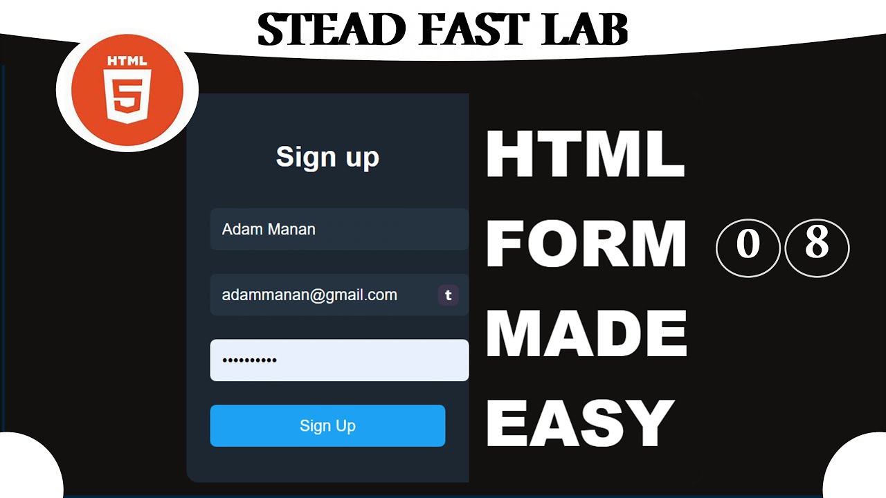 Master HTML Forms and Inputs: A Complete Beginner's Guide (With Real ...