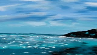 #digitalart #windows10 Digital painting tutorial on surface Pro 4 with Fresh Paint App. Series 9