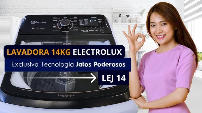 Máquina de Lavar 17kg com Cesto Inox Jeteclean e Time Control LEC17  Electrolux - Shop Coopera