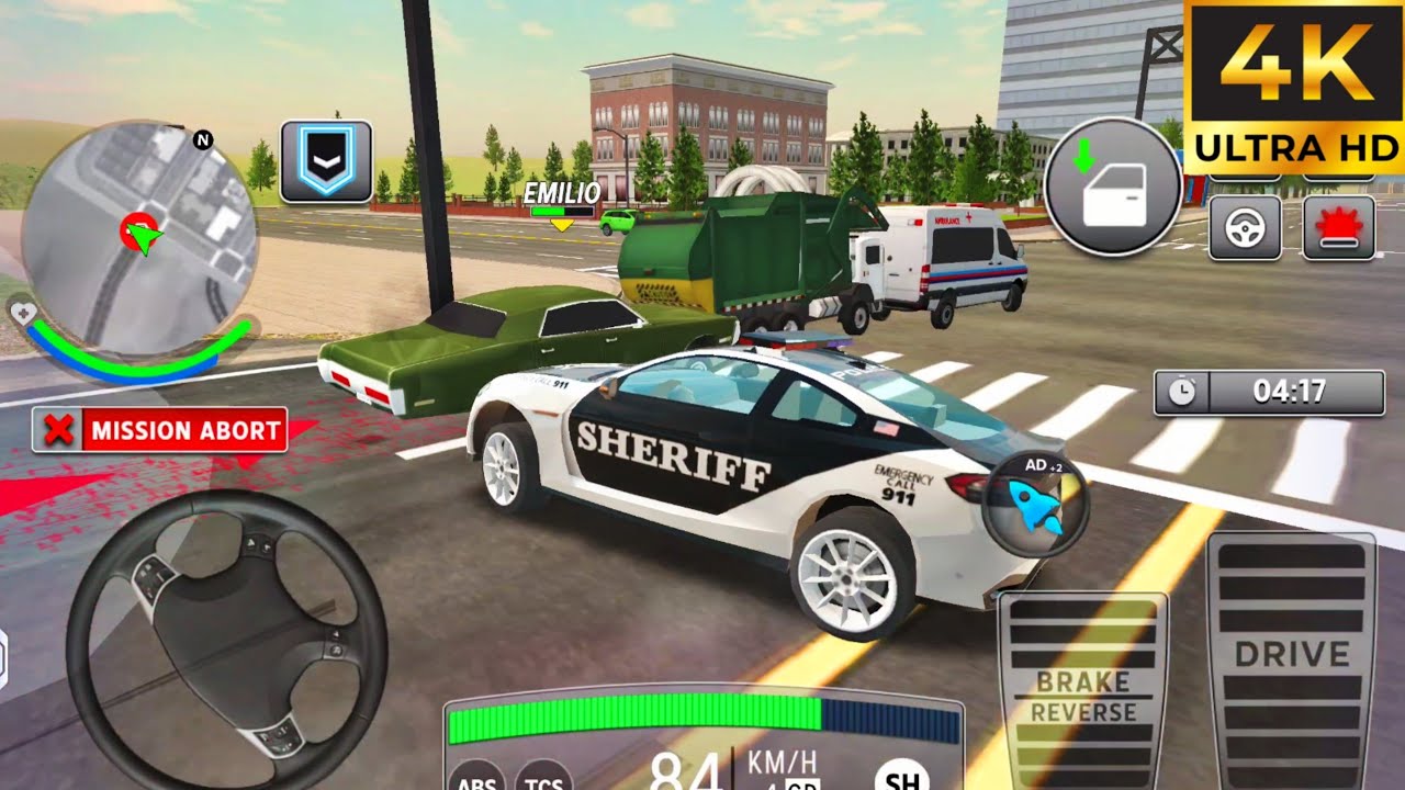 Police Simulator 2026 - Extreme Police Chase City Thief Car Officer - Car Game Android Gameplay 