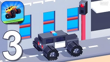 Drive Mad - Gameplay Walkthrough Part 3 - Hamster Wheel,Castle,Dig Down,Police Patrol (iOS, Android)