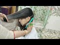 देखो कैसे किया मैने Layered feather haircut सिर्फ पाँच मिनट में  🥰step by step (hindi)