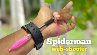 spiderman web shooter | how to make a spiderman web shooter at home | web shooter#m4tech/M4TECH/