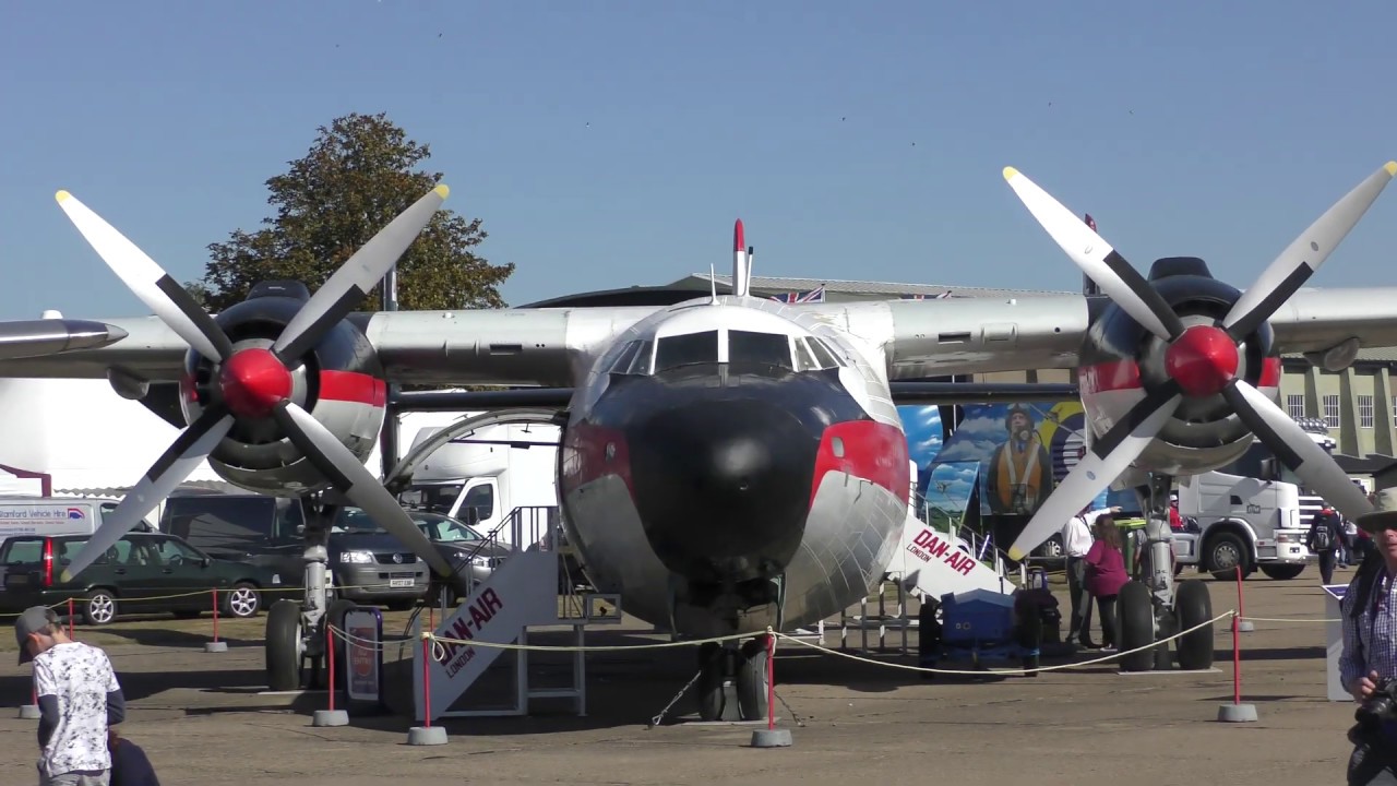 duxford airport Duxford Battle of Britain Airshow static civilian planes Dan Air etc 1sep19 1140a