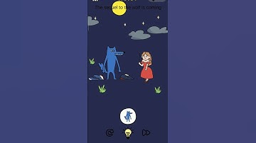 The sequel to the wolf is coming crazy find no.57 brain out game #brainoutsolution#crazyfind