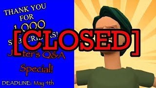 Famous Jester's Q&A Announcement + Rules: 1K-Sub Special! | Plotagon [CC AVAILABLE] Wealth