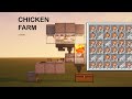 (1.21.4) EASY Minecraft Chicken Farm in under 5 minutes!