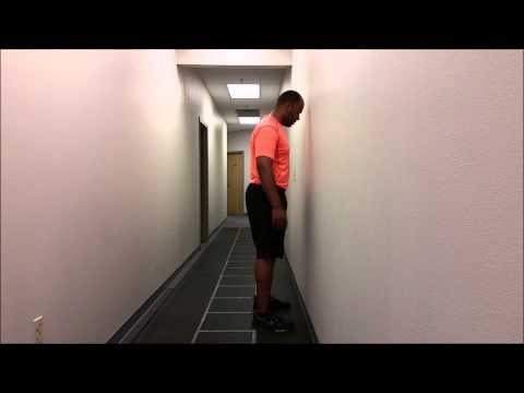 Wall Squat Test