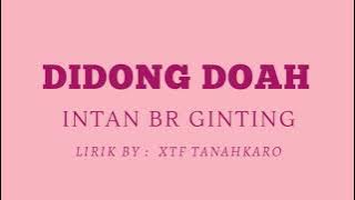 LIRIK LAGU KARO_INTAN BR GINTING _DIDONG DOAH