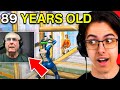 Reacting to the oldest fortnite player