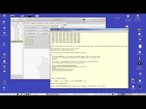 Linux Gtk Glade Programming Part 34: Embedding resources in your app