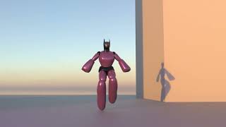 Robot Walk Cycle Animation (Year 1)