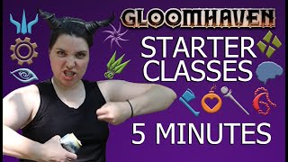 A Crap Guide to Gloomhaven Starters in about 5 Minutes