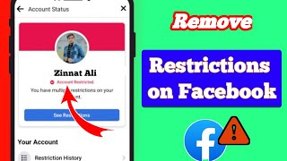 How to Remove Account Restriction on Facebook (New Method) 2025