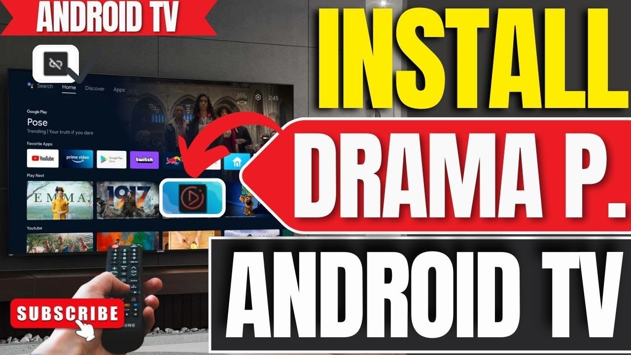 How to Install Drama Player on ANY Android TV, TV Box & Google TV Using Unlinked