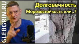 Чтобы стена не рассыпалась. О долговечности и морозостойкости