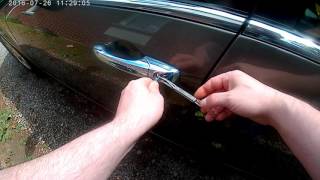 opening a locked Chrysler