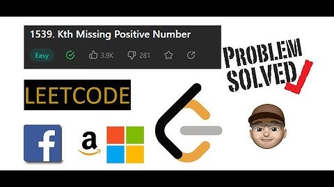 1539. Kth Missing Positive Number