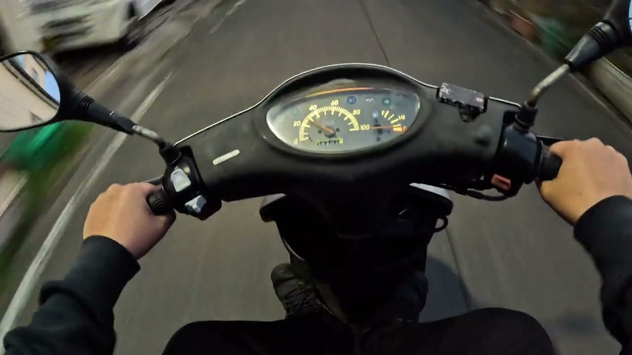 （バイク）グランドアクシス100 走行動画