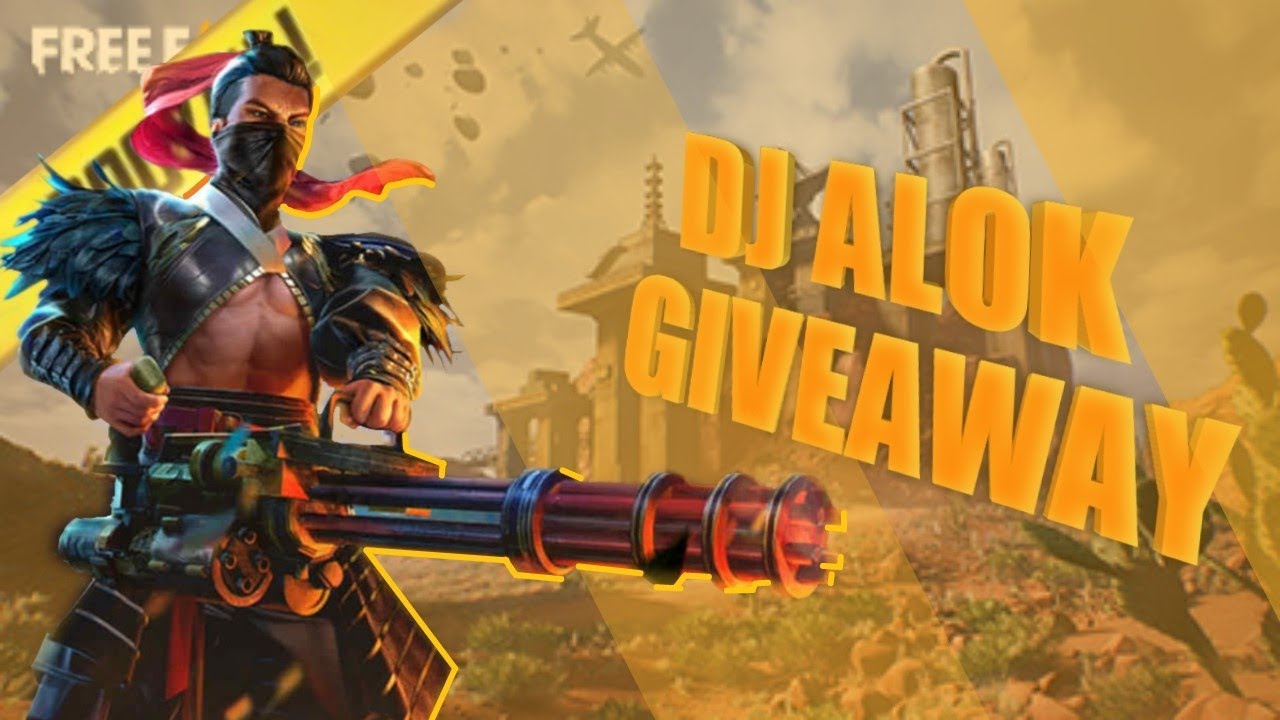 FREE FIRE LIVE TEAMCODE AND DJ ALOK GIVEAWAY - YouTube