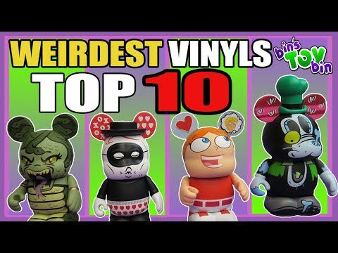Top 10 WEIRDEST Disney Vinylmations | Our Collection - YouTube
