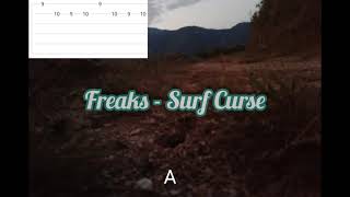 Freaks - Surf Curse (Lyrics / Chords)