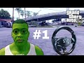 Je joue a gta 5 avec un volan