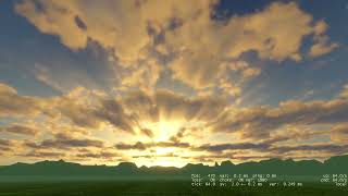 Celebrity Updated Procedural Sky & Clouds using Shader Model 5.0 Profile