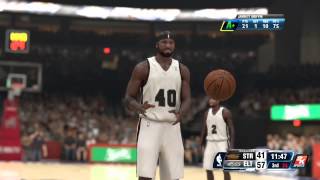 NBA 2K14 Xbox One: All-Around PF Rising Stars Highlights