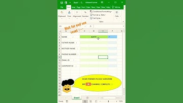Wow!!😲How To Make A "Check Box"In Excel 2022#shorts #youtubeshorts #videoshort