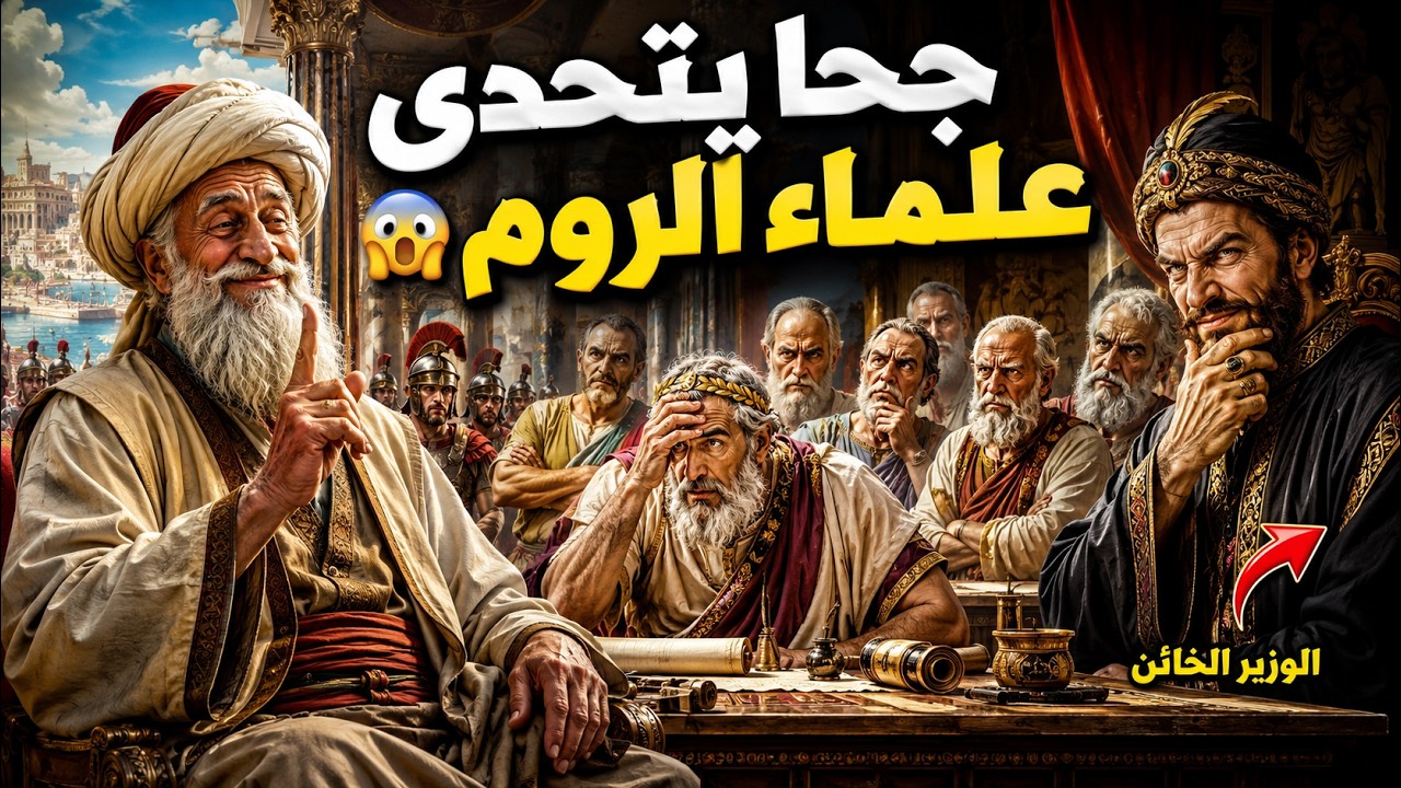 جحا أسقط أعظم علماء الروم أمام الإمبراطور بحيلة عبقرية 😳